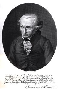 エマニュエル・カントの肖像（1724-1804）